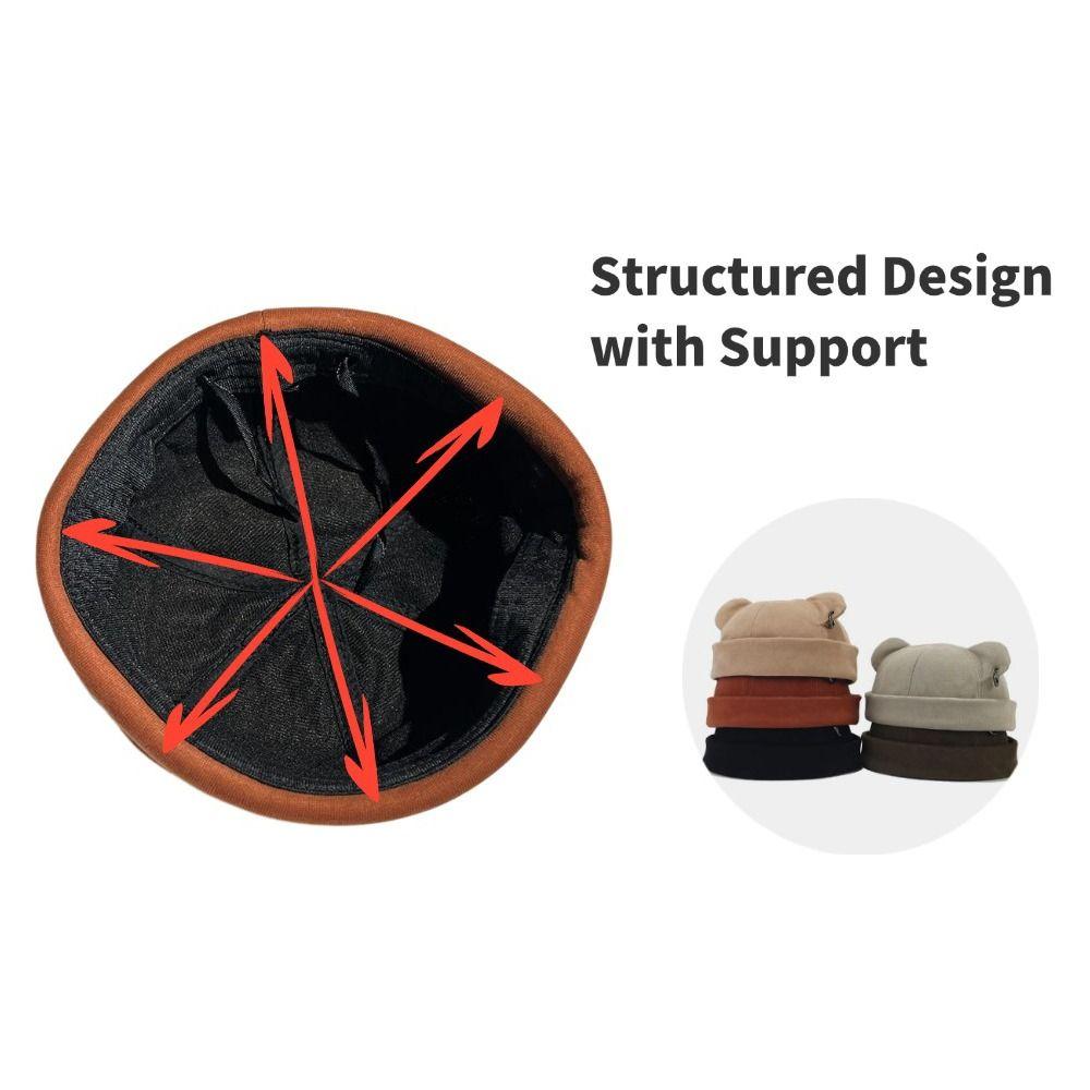 Winter Winter Beanie Hats Warm Hip Hop Hats New Thickened Cap  For Women Men