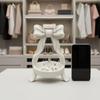 3D Bow Shaped Jewelry Tray Ring Earring Holder Creative Storage Plate for Living Room Bedroom Vanity Decor