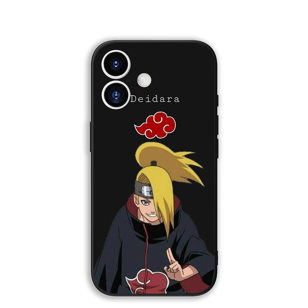 Cover for Samsung Galaxy S25 S24 S23 Fe Ultra Plus S7 Edge A05 A06 A16 A15 A35 Phone Case Akatsuki Deidara Narutos Itachi Uchiha