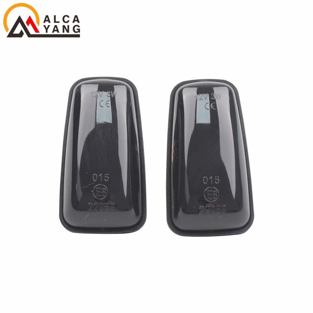 Dynamic LED Turn Signal Side Marker Light For Peugeot 306 106 406 806 Expert Partner For Citroen Berlingo Jumpy Saxo Xantia XM
