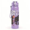 1PC Mouse Donkey Funny Cartoon 750ml Color Plastic Sports Water Bottle Leakproof Flip Straw Lid Suitable for Sports Office Home Use