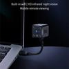 1080P HD WiFi Remote Monitor Camera - Built-in Battery, Night Vision, Smart Home Security