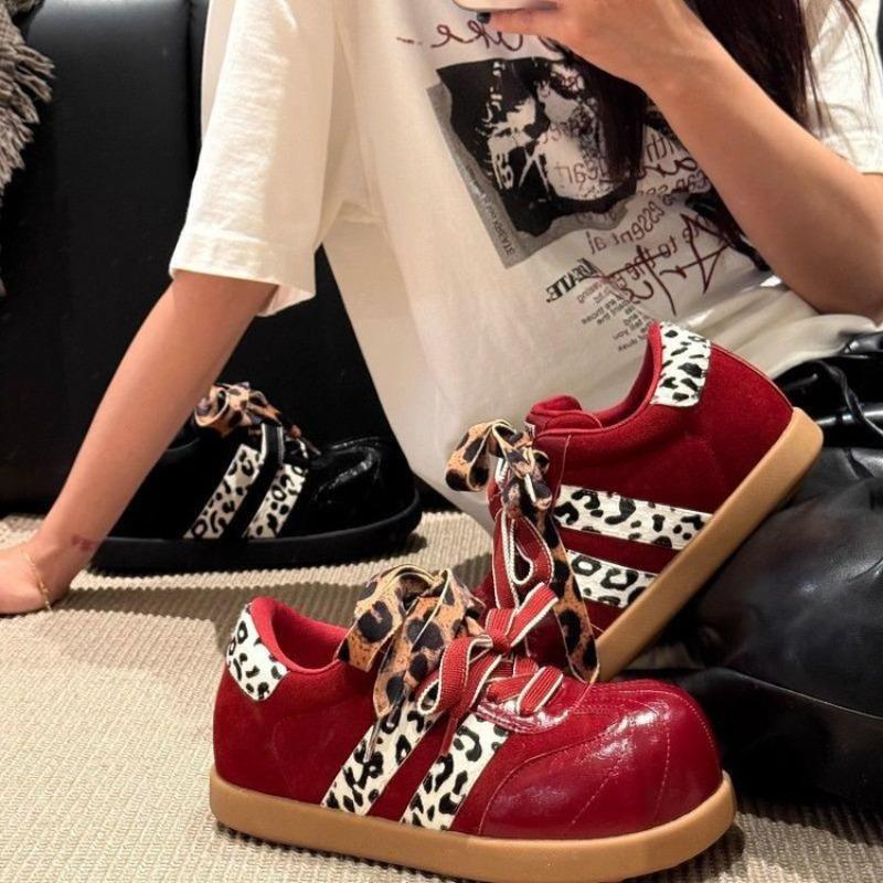 Fashionable Versatile Lace-up Shoes for Women, New Style Sports Shoes, Slip-on Shoes