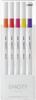 Mitsubishi Pencil EMOTT 5 Water-Based Pen, Colors, No. 2, PEMSY5C.NO2