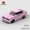 MOC Racing Car City Sports M3 E30 Series Building Blocks Bricks Set Kids Supercar Creative Vehicle Garage Toy