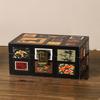 Rust Resistant Wood Jewelry Case Multifunctional Jewelry Box Wood Texture Suitable for Travel and Home Displaying