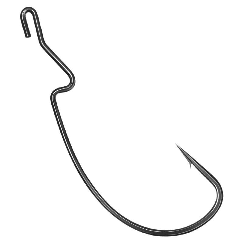 Corrosion-Resistant Teflon Coated High Carbon Steel Black Nickel Crank Lead Head Fishing Hook