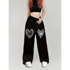 High Street Hip Hop Trend Casual Pants Men's Summer New Loose Niche Straight Versatile Long Pants