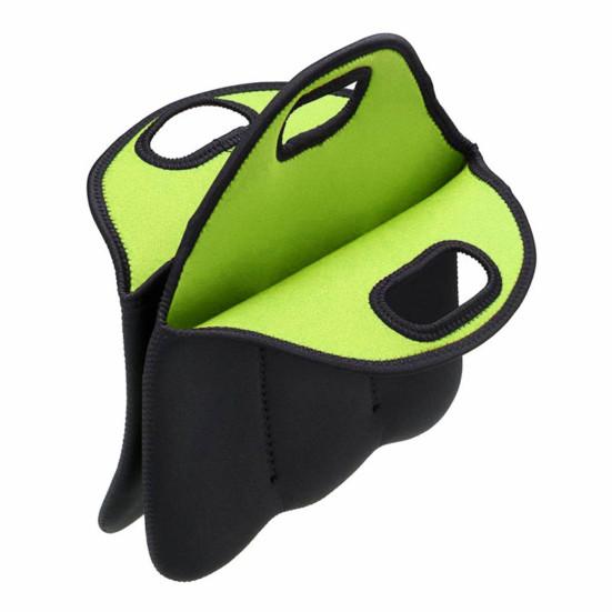 Tragbare Weinflaschentasche, Sixpack, isoliertes Tauchmaterial, Outdoor-Bierabdeckung, Kühlhalter, Träger