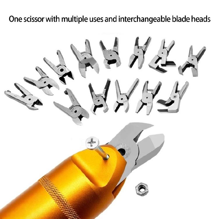 Utensile Pneumatico da Taglio Leggero Manico Resistente alla Fatica Design Ergonomico Accelerazione dell'Efficienza Per Uso Professionale