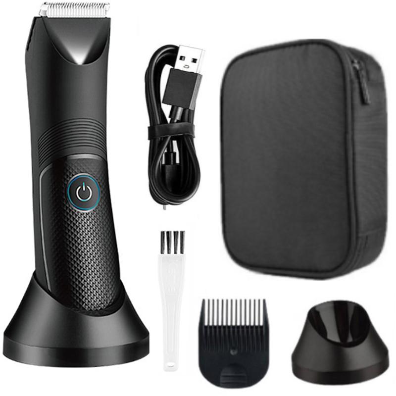 Kemei Waterproof Hair Trimmers For Men Multi-functional Cordless Rechargeable Electric Hair Clipper Body Hair Shavers KM-1840