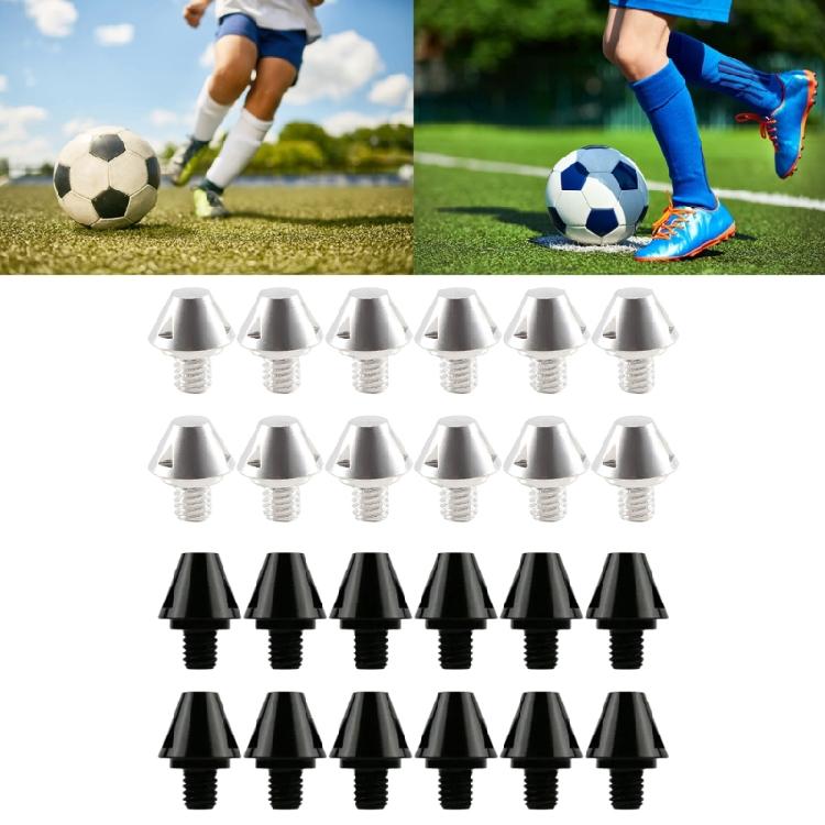 12pack Football Boot Replacement Spikes Slip Resistant Football Cleat Studs for Ground Grip and Sports Shoe