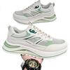 Warrior Men's Sports Shoes Winter 2025 New Mesh Running Shoes Lightweight Casual Shoes Light Green 40