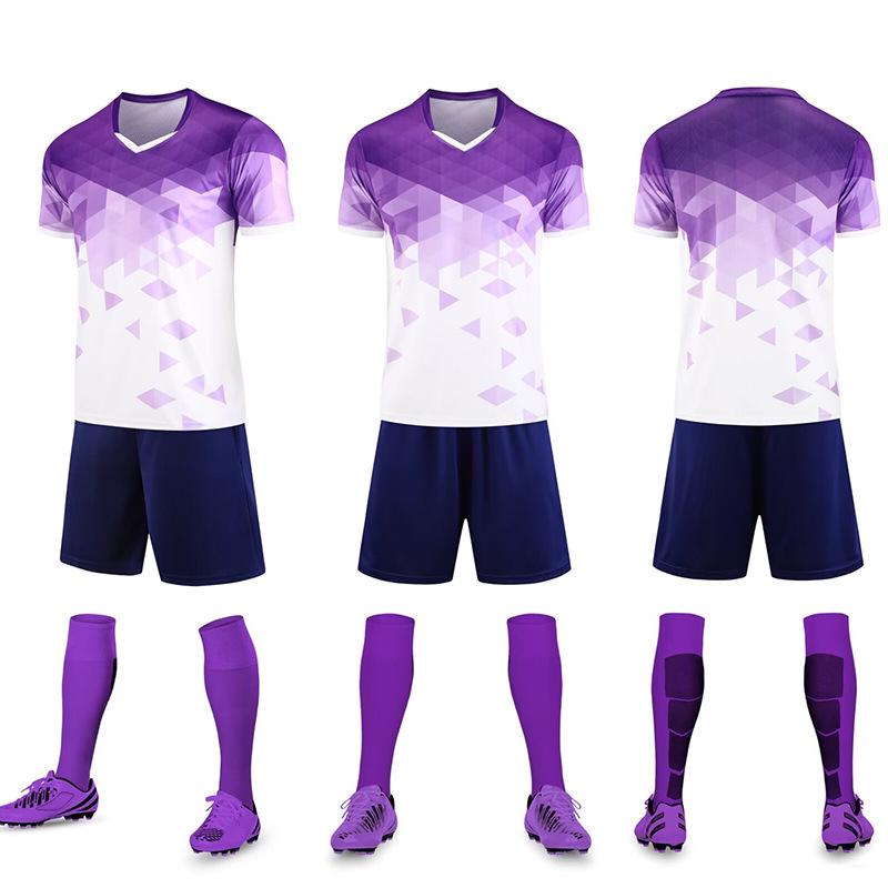 Youth Training Camp Sports Uniform - Adult & Kids Quick-dry Football Set