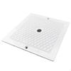 Tampa de Skimmer de 10'' Cobertura de Piscina Fácil de Instalar Placa Durável Quadrada Deck