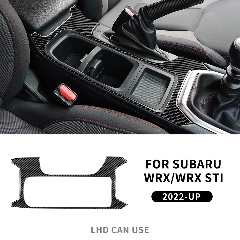 For Subaru WRX/WRX STI 2025 2025 2025 Real Carbon Fiber Sticker Car Center Centrol Gear Panel Interior Trim RHD LHD Accessories