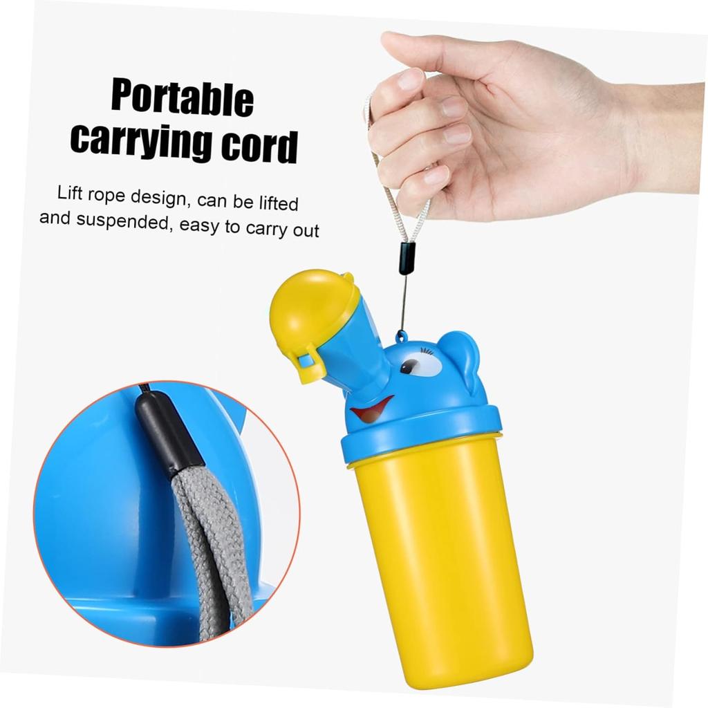 Portable Kids Urinal Potty for Travel - Lightweight Emergency Pee Bottle for Boys Ideal for Camping Car and Outdoor Use