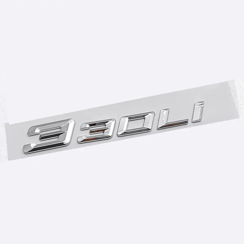 Naklejki z literami ABS na samochód Naklejka Voor BMW 320i 520Li 730Li 760Li Emblemat z tyłu