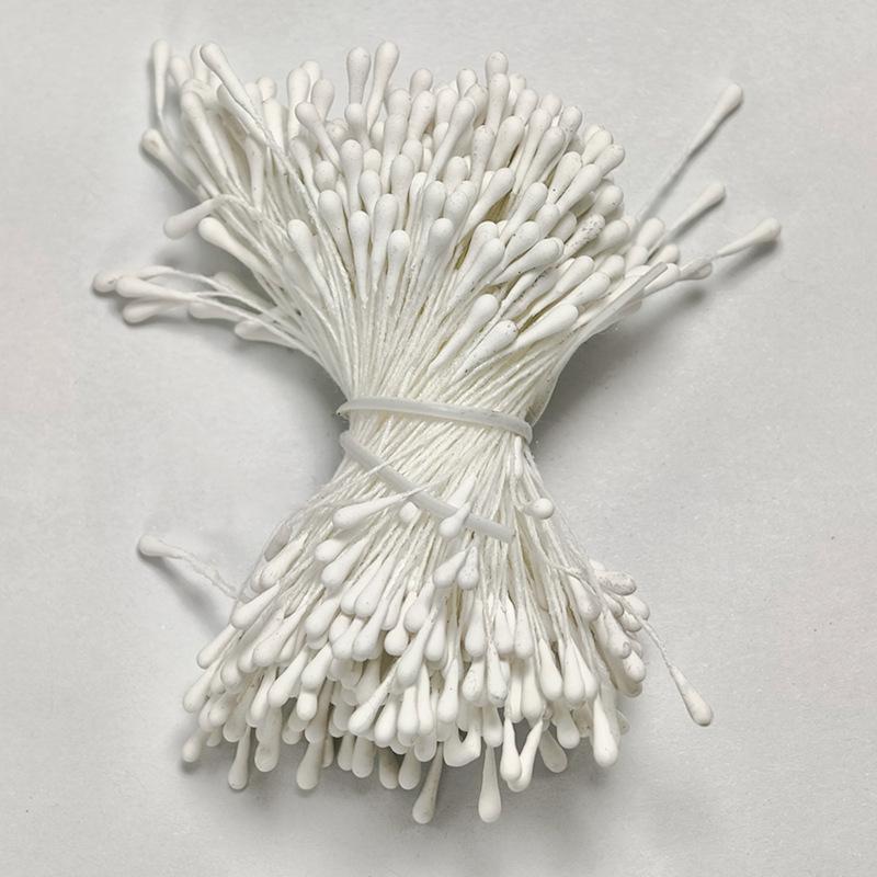 2mm Matte Stamen Hair DIY Accessories: Round Flower Center for Handmade Ornaments