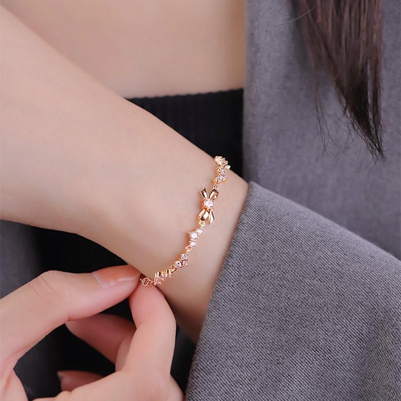 S925 Sterling Silver Korean Style Women's Bracelet - Perfect for Couples and Birthday Gifts