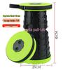 Rainbow Telescopic Adjustable Folding Stool for Leisure, Fishing, and Household Use