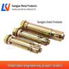 Heavy-Duty Wall Expansion Screws for Concrete and Foam Brick