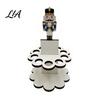 Wooden Money Gift Display Christmas Holder Ornaments with 10 Holes, Snowman Santa Claus Tree Cute Holiday Character Decor Cash Holder, Rack