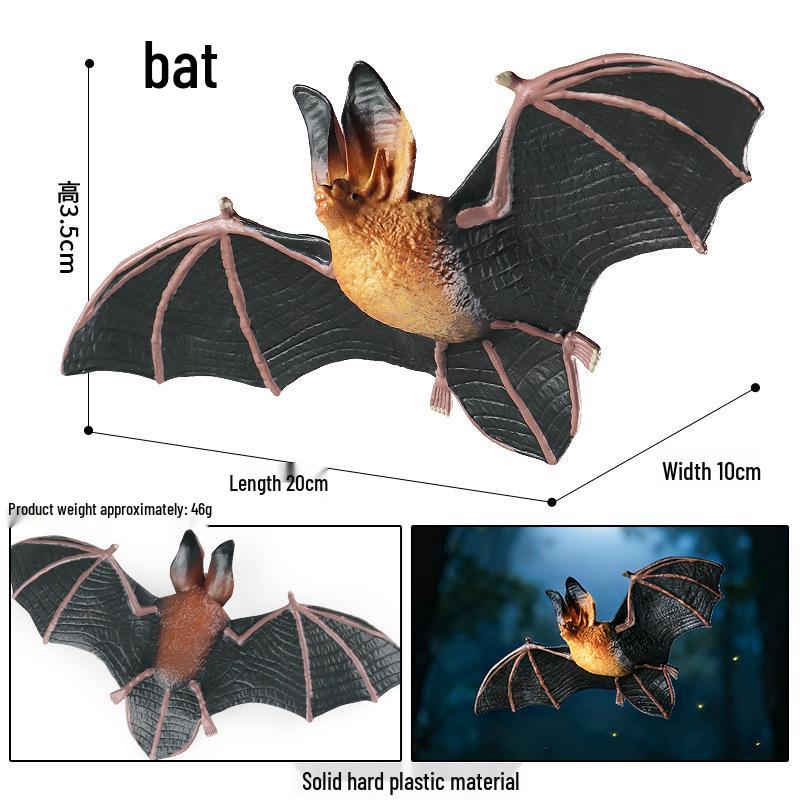 Children's Animal Simulation Toy Set: Eagle, Falcon, Secretary Bird, Owl Figurines