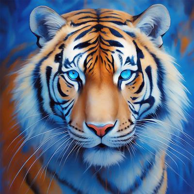 Pittura Diamante 5D Fai da Te Completa <Tigre> Ricamo Diamante Punto Croce Completo Decorazione Casa Regalo Fatto a Mano