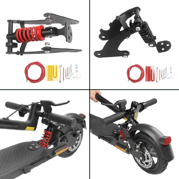 Original Rear Shock Absorbers Completes Rear Suspension Shock Cycling Part with Safety