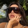 New YK large-frame sports protective sunglasses, personalized trend sunscreen sunglasses are unisex