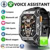 2026 NEW 2.13 Inch AMOLED Men Smart Watch 1000mAh Super Endurance Waterproof Compass Heart Rate Bluetooth Call Sport Smart Watch