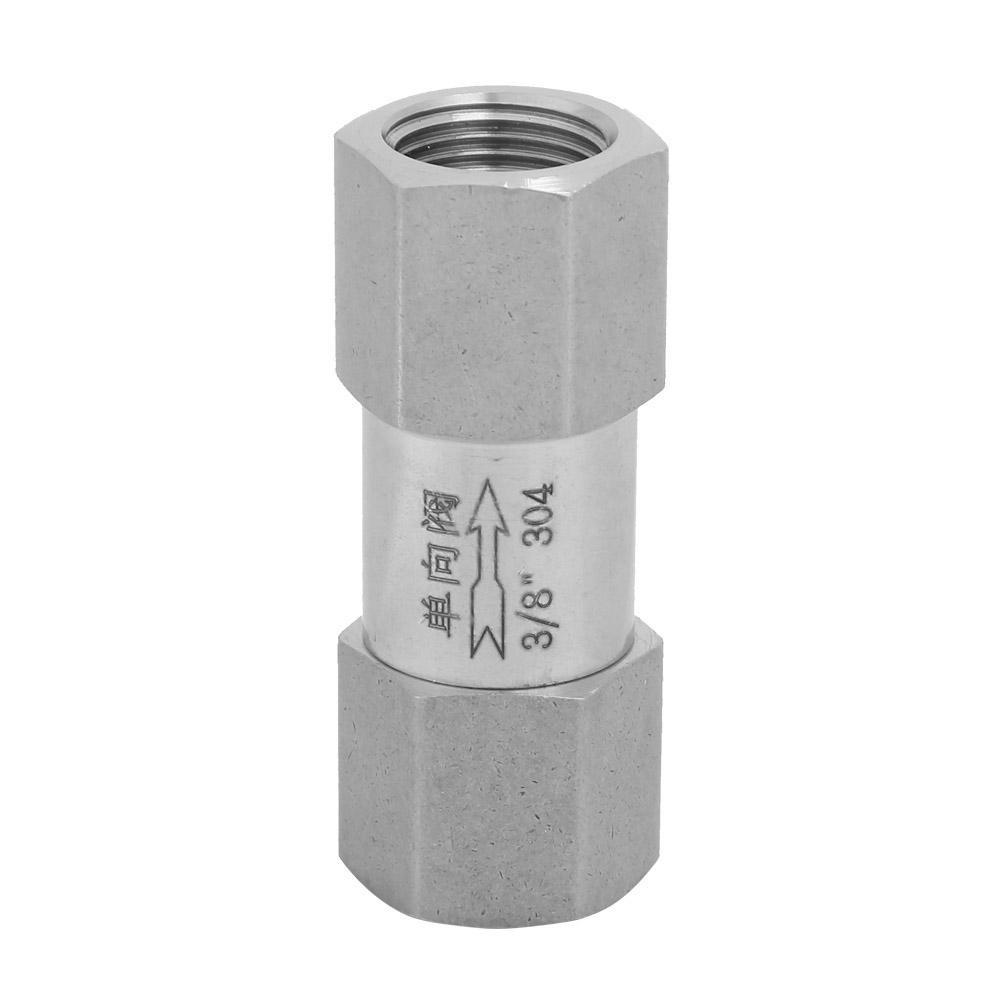 304 Stainless Steel Hex Split Check Valve High Temperature&Pressure Endurance (3 8in BSPP)