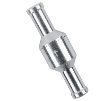 1 Stück 6-12mm Inline Einweg-Rückschlagventil Aluminium Schnellsteck-Rückschlagventil Ersatz Für Kraftstoff Wasser Gas Luft Vakuum