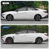 For Hyundai Elantra 2024-2025 Black Sticker Wheel Hub Center Ring Trim Sticker