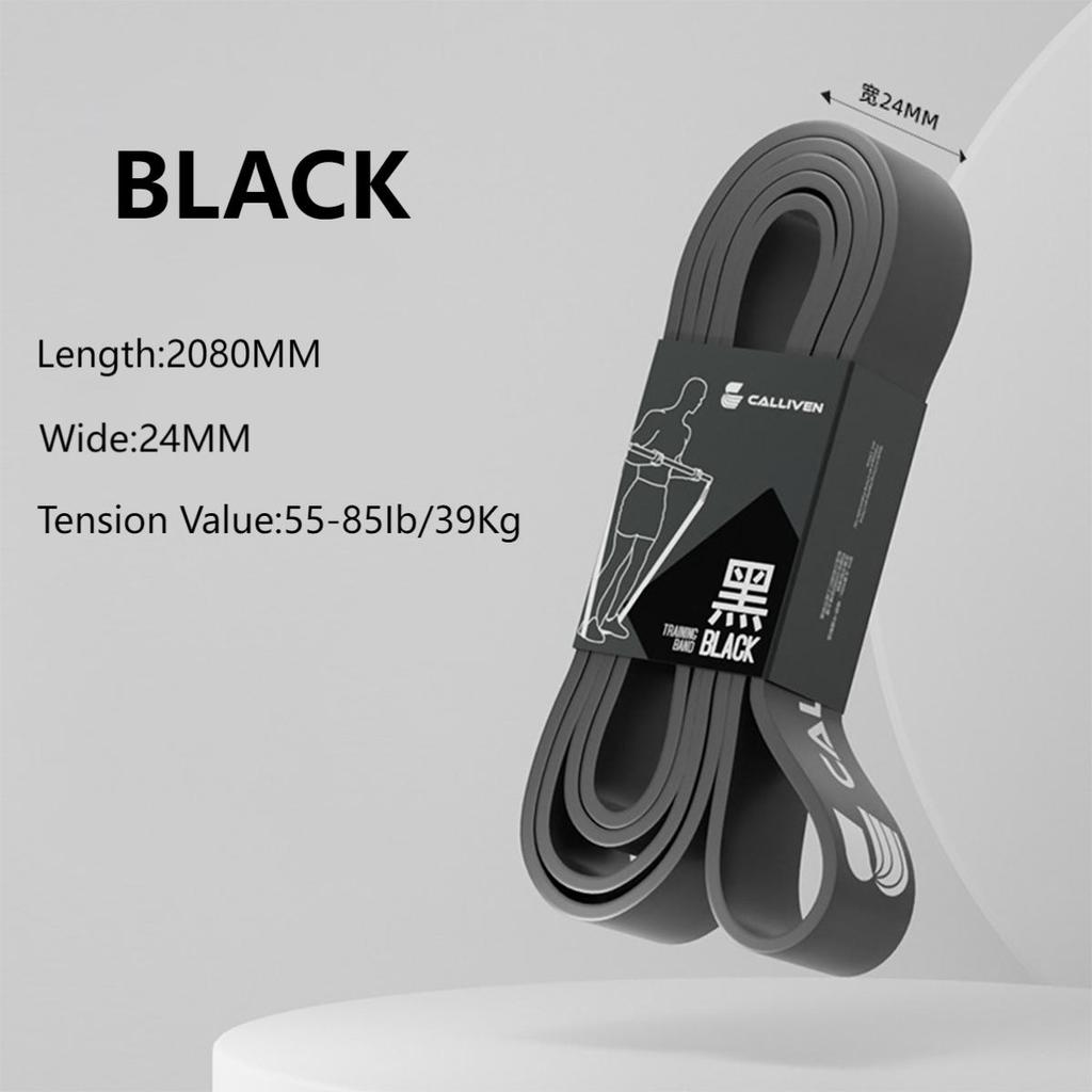 Fitness-Gummiband für Sportbegeisterte Widerstands-Spannband für Krafttraining Taillen- und Bein-Zugseil Hilfsband