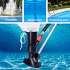 Portable Pool Vacuum for Above Ground Portable Handheld Swimming Pool Jet Cleaner Suction Cup Pool Cleaning Kit