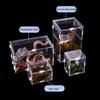 Transparent Reptile Pet Breeding Box Crawling Pet Feeding Box Lizard Silkworm Scorpion Beetle Insect Box Pet House Acrylic Cage