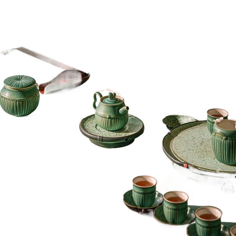 

Edenus 17-Piece Kung Fu Tea Set with Tea Tray