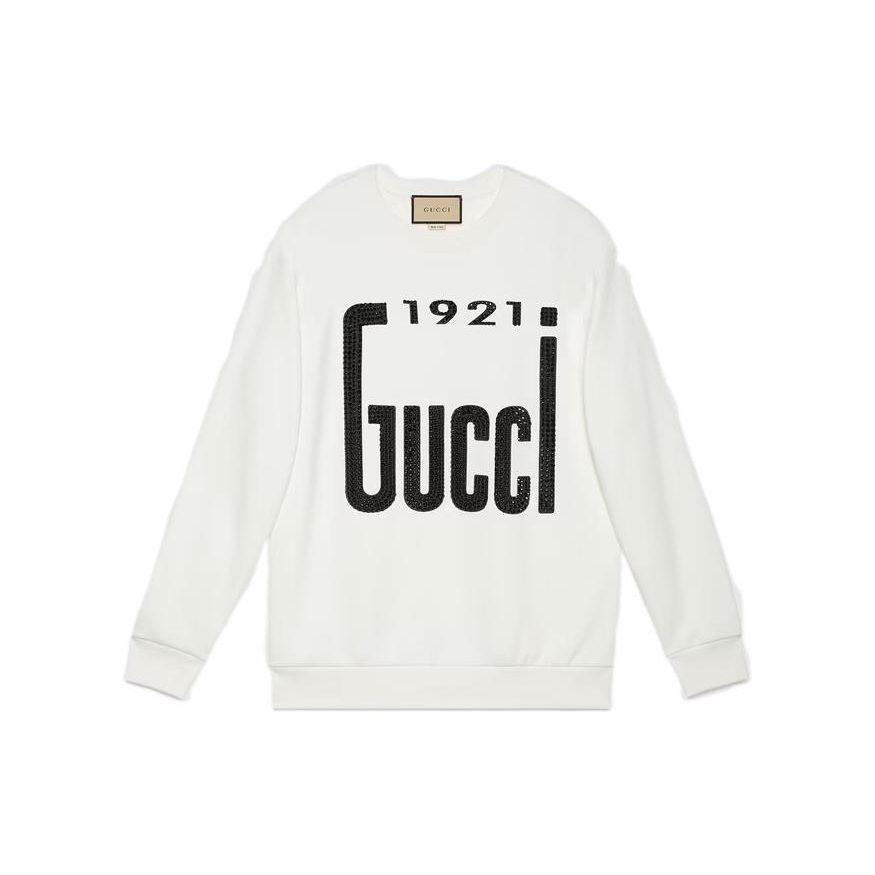 Previous Season '1921 GUCCI' Crew Neck Sweatshirt 617964-XJDZE-9088
