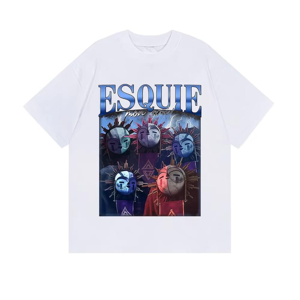 

Esquie Mon Ami Clair Obscur Expedition 33 Graphic T-Shirt Unisex s Women Gothic Fashion O-Neck Short Sleeve T Shirt Y2k Streetwear S