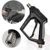 Short Pressure Washer Gun with 1/4 Inch Quick Connector Pressure Washer Handle 4000 PSI for Washing Cars Garden Cleaning