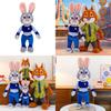 Zootopia Nick Judy Plush Toy Judy Fox Nick Cartoon Soft Stuffed Animal For Kids