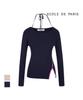ECOLEDEPARIS Diagonal Button Knit_Rb39Kkcm38Z