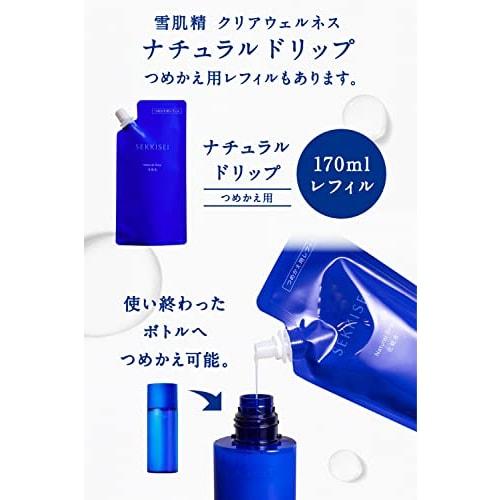 SEKKISEI Clear Wellness Natural Drip Lotion Body 200mL 1 Piece Colorless