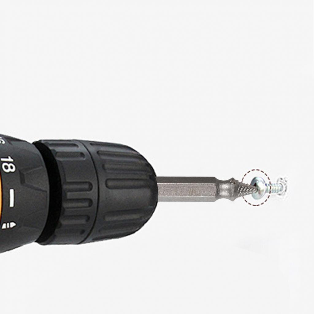 Damaged Screw Extractor 6PCS Speed Out Drill Bits Tool Broken Bolt New