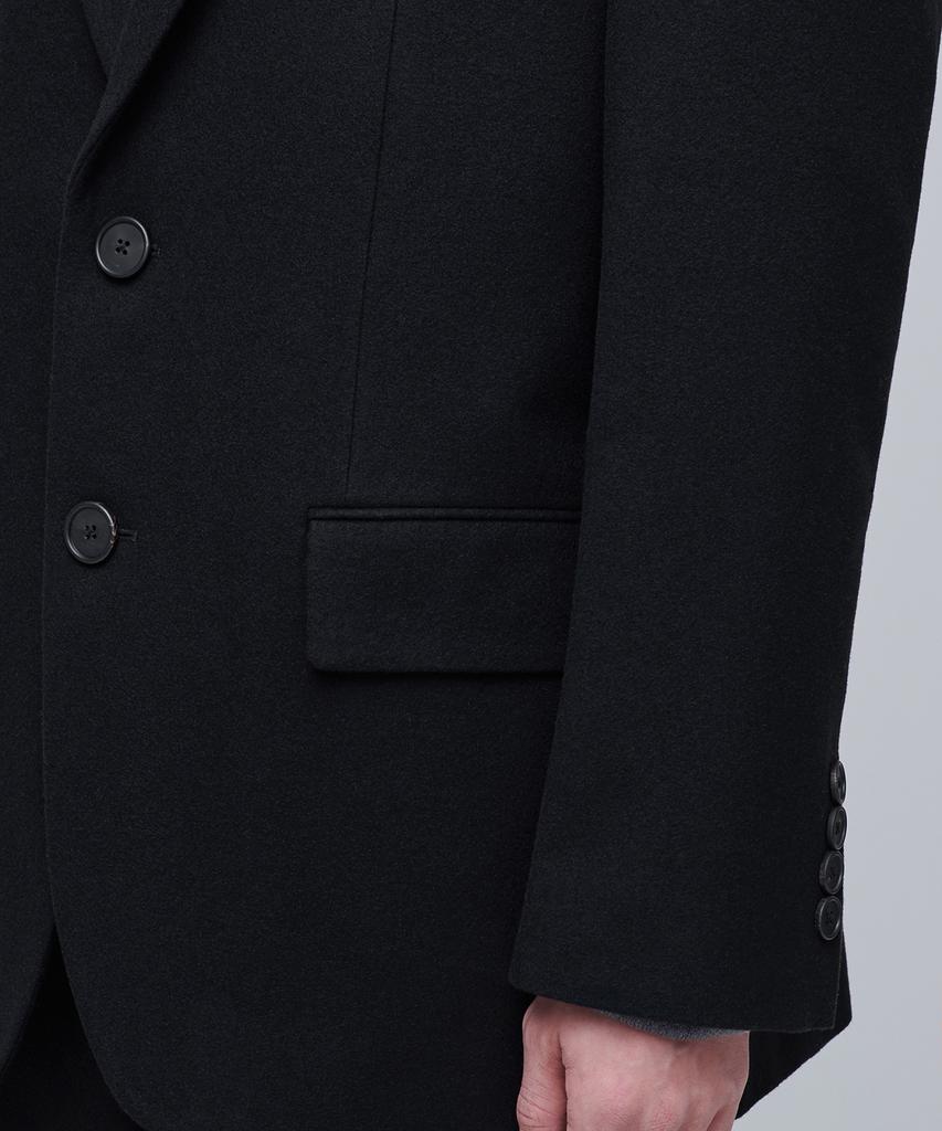 Musinsa Standard Wool Flannel Oversized Blazer [Black]