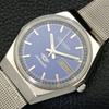 USED VINTAGE CITIZEN AUTOMATIC 8200 JAPAN MENS BLUE COLOR DIAL WATCH a434819-2 R123-a434819