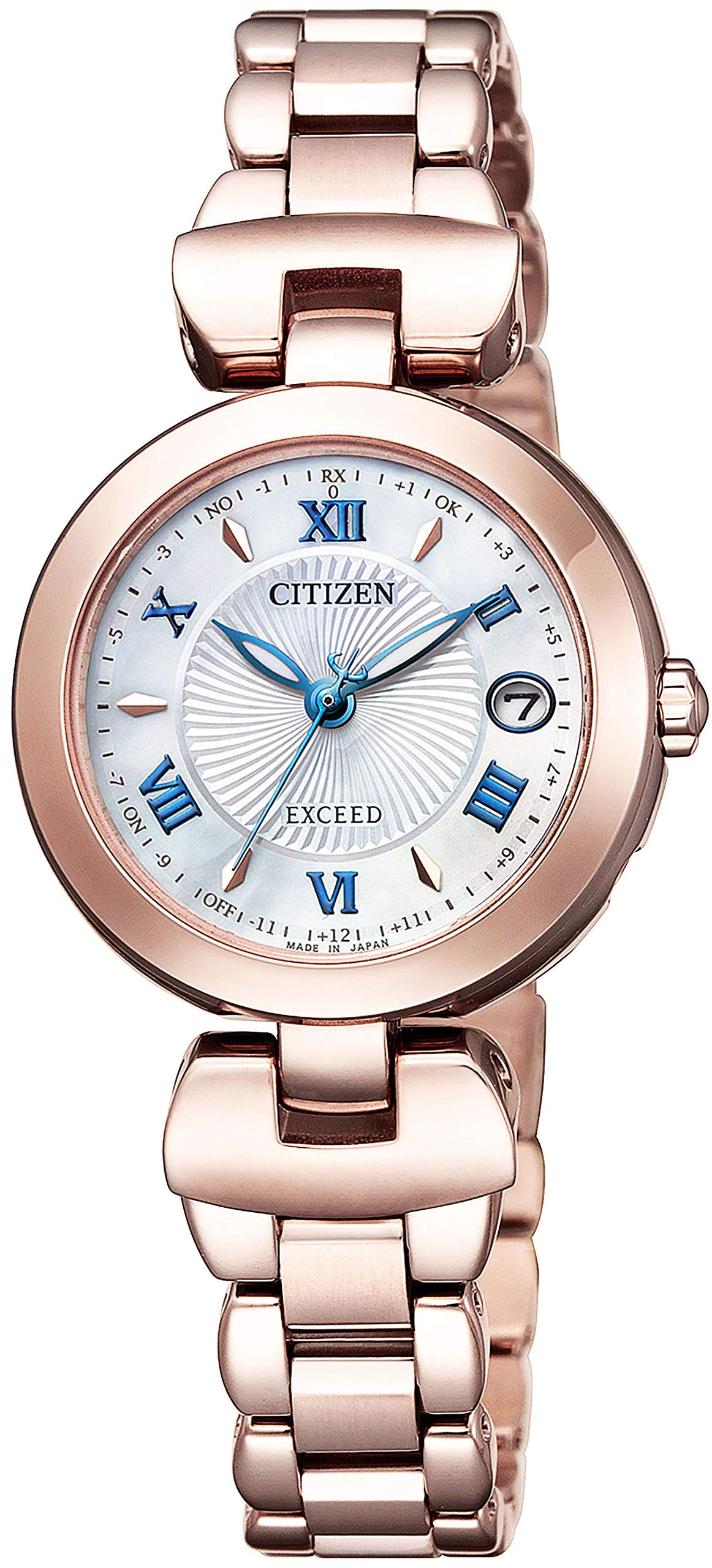 

Exceed Watch Titania Line Happy Flight Series Watch [Citizen] ES9424-57A Eco-Drive Radio-Controlled Women s