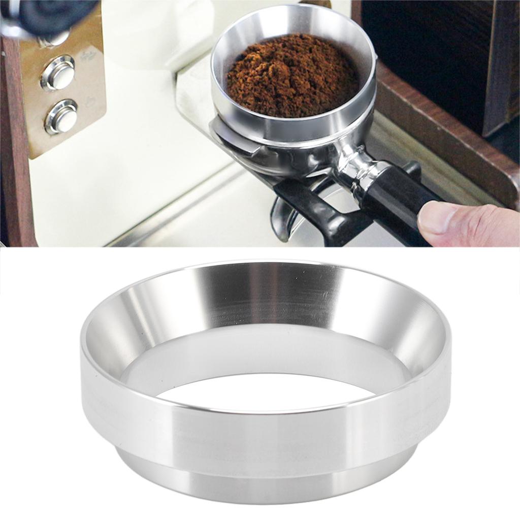 58mm Coffee Dosing Funnel Italian Magnetic Aluminium Alloy Coffee Powder Dosing   for Cafe Business Home